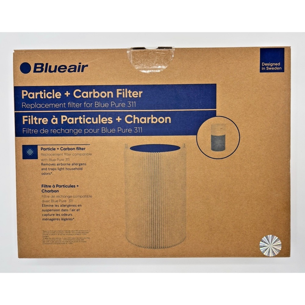 Blueair For Blue Pure 311 Auto Particle + Carbon Filter Replacement NIB